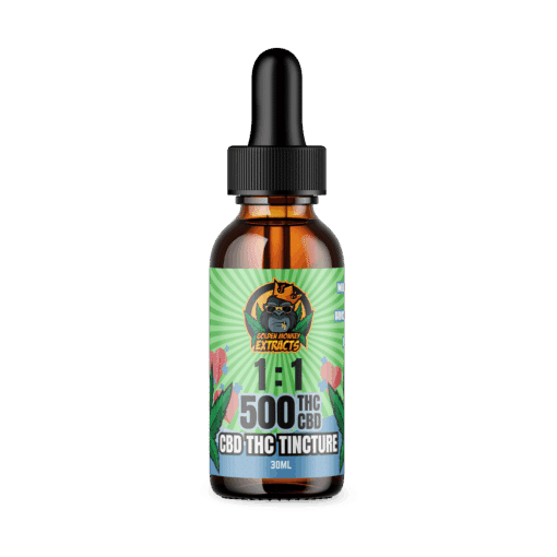 Premium THC/CBD Tincture - 1 : 1 - 500MG