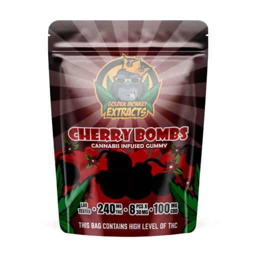 THC/CBD Gummy – Cherry Bomb