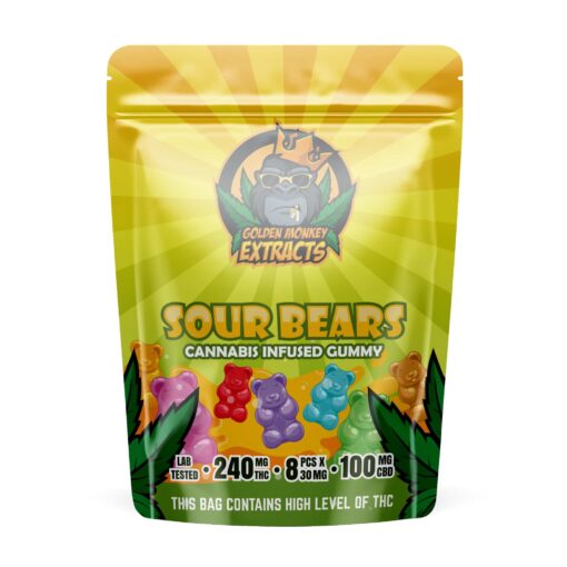 THC/CBD Gummy - Sour Bears