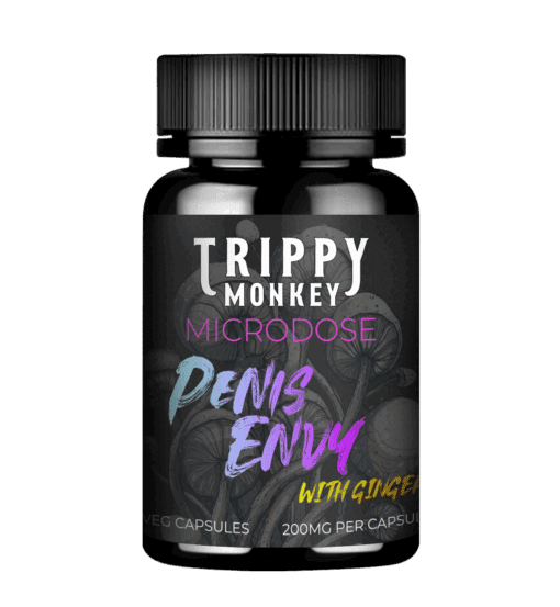 Trippy Monkey - Microdose Capsules - 15 x 200mg - Penis Envy