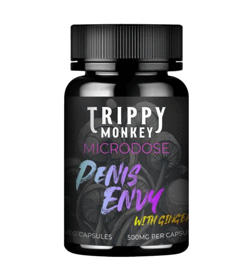 Trippy Monkey - Microdose Capsules - 7 x 500mg - Penis Envy