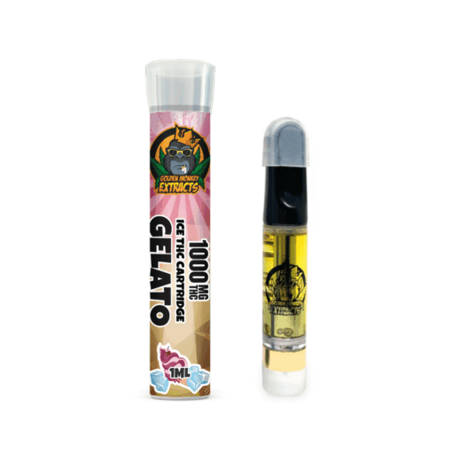 ICED 1000MG THC Cartridge - Gelato