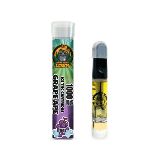 ICED 1000MG THC Cartridge - Grape Ape