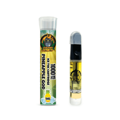ICED 1000MG THC Cartridge - Pineapple God