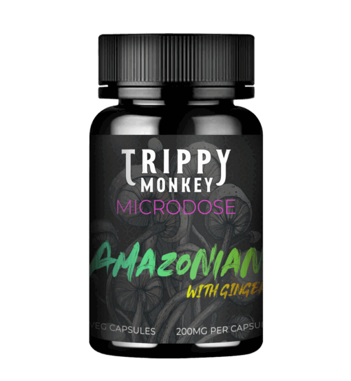 Trippy Monkey - Microdose Capsules - 15 x 200mg - Amazonian