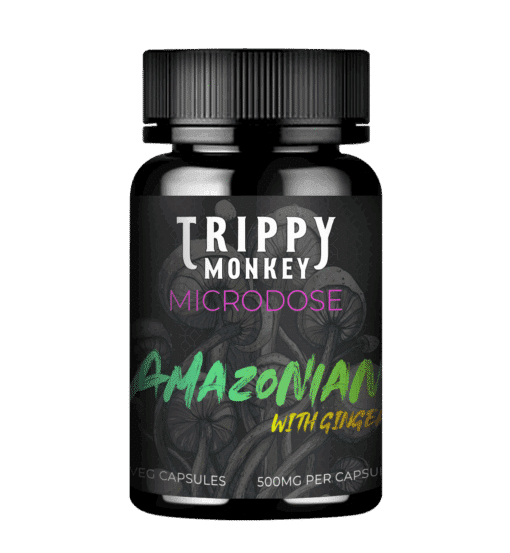 Trippy Monkey - Microdose Capsules - 7 x 500mg - Amazonian