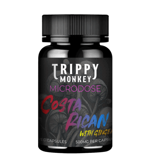 Trippy Monkey - Microdose Capsules - 7 x 500mg - Costa Rican