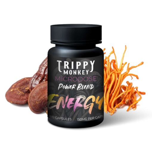 Trippy Monkey - Power Blend - 30 x 150mg - Energy