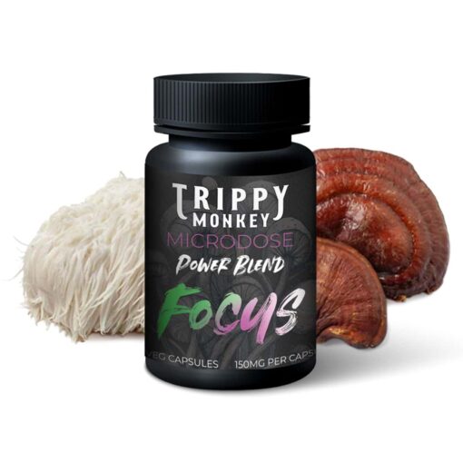 Trippy Monkey - Power Blend - 30 x 150mg - Focus