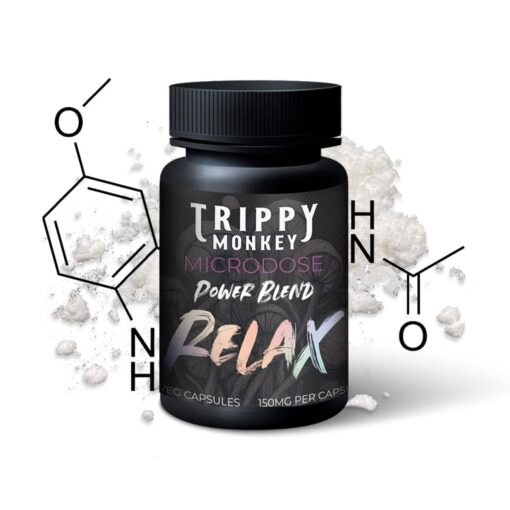 Trippy Monkey - Power Blend - 30 x 150mg - Relax