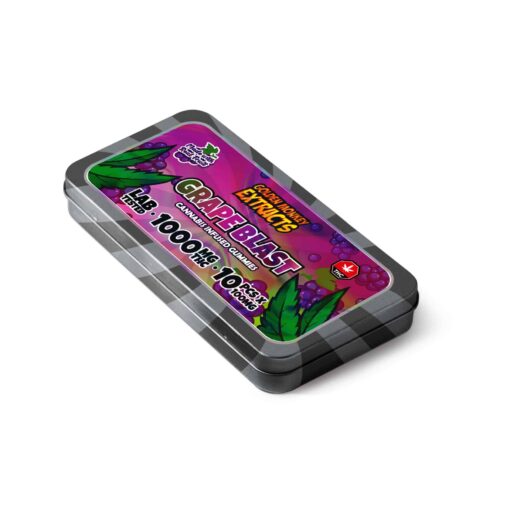THC Gummy - High Dose - 1000MG - Grape Blast