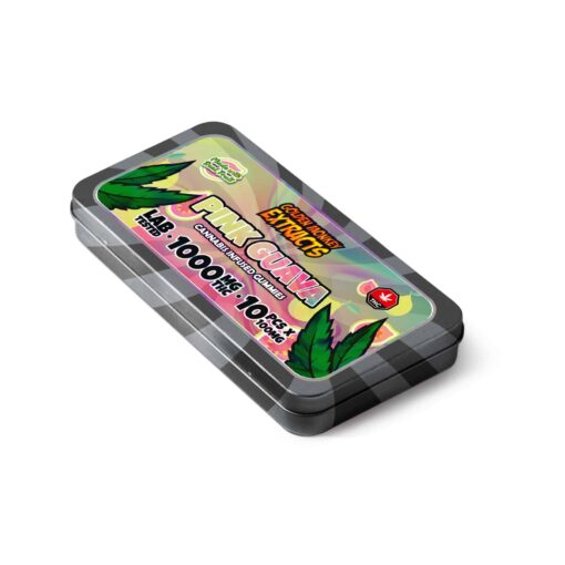 THC Gummy - High Dose - 1000MG - Pink Guava