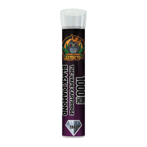 1000MG THC Cartridge - Black Diamond