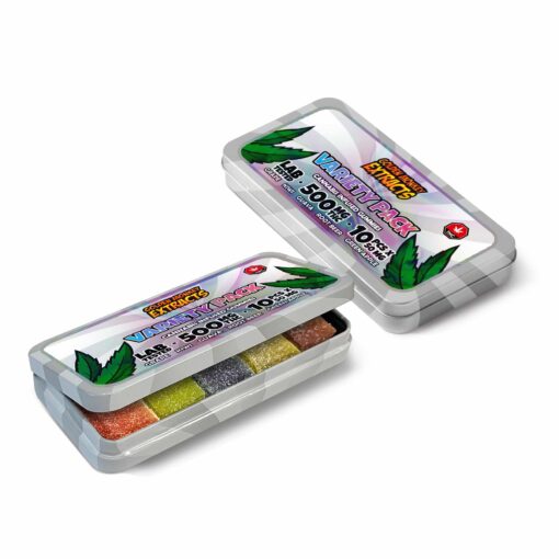 THC Gummy - High Dose - 500MG - Variety Pack