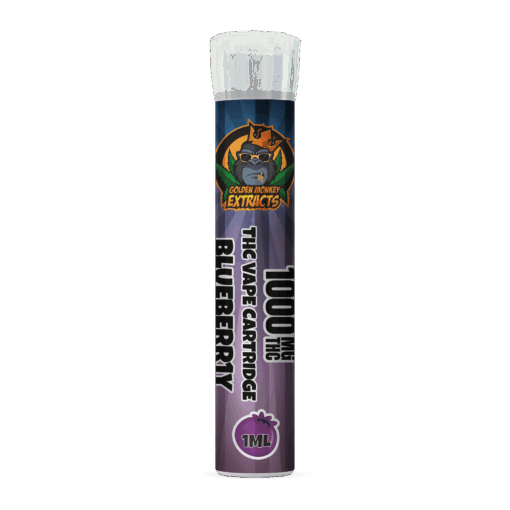 1000MG THC Cartridge - Blueberry