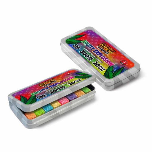 THC Gummy - Mini Bites - 300MG - Fruity Explosion