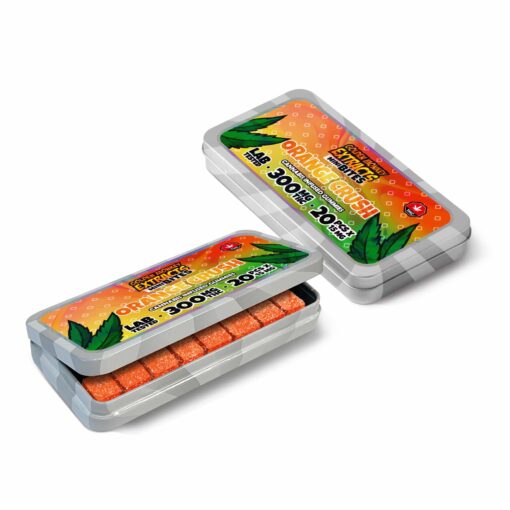 THC Gummy - Mini Bites - 300MG - Orange Crush