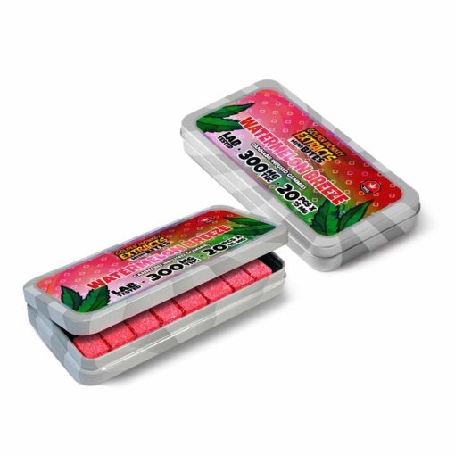 THC Gummy - Mini Bites - 300MG - Watermelon Breeze