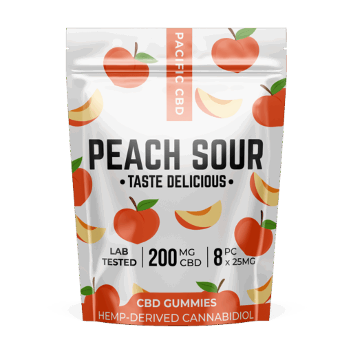 Pacific CBD Sour Peach 200mg