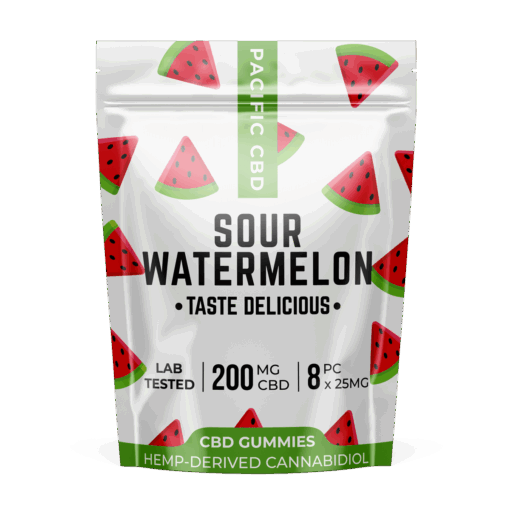 Pacific CBD Sour Watermelon 200mg
