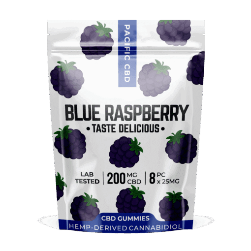 Pacific CBD Blue Raspberry 200mg