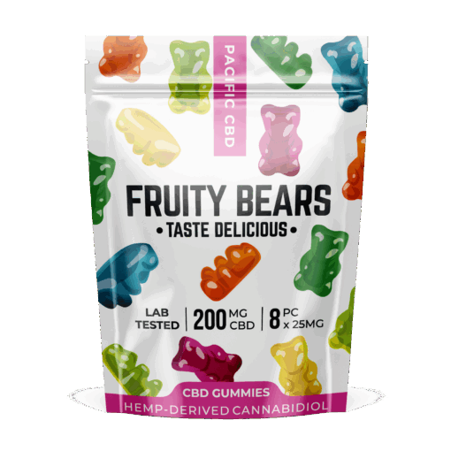 Pacific CBD Fruity Bears 200mg