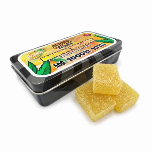 THC Gummy - High Dose - 1000MG - Mango Delight