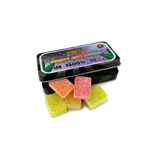 THC Gummy - High Dose - 1500MG - Fruity Adventure